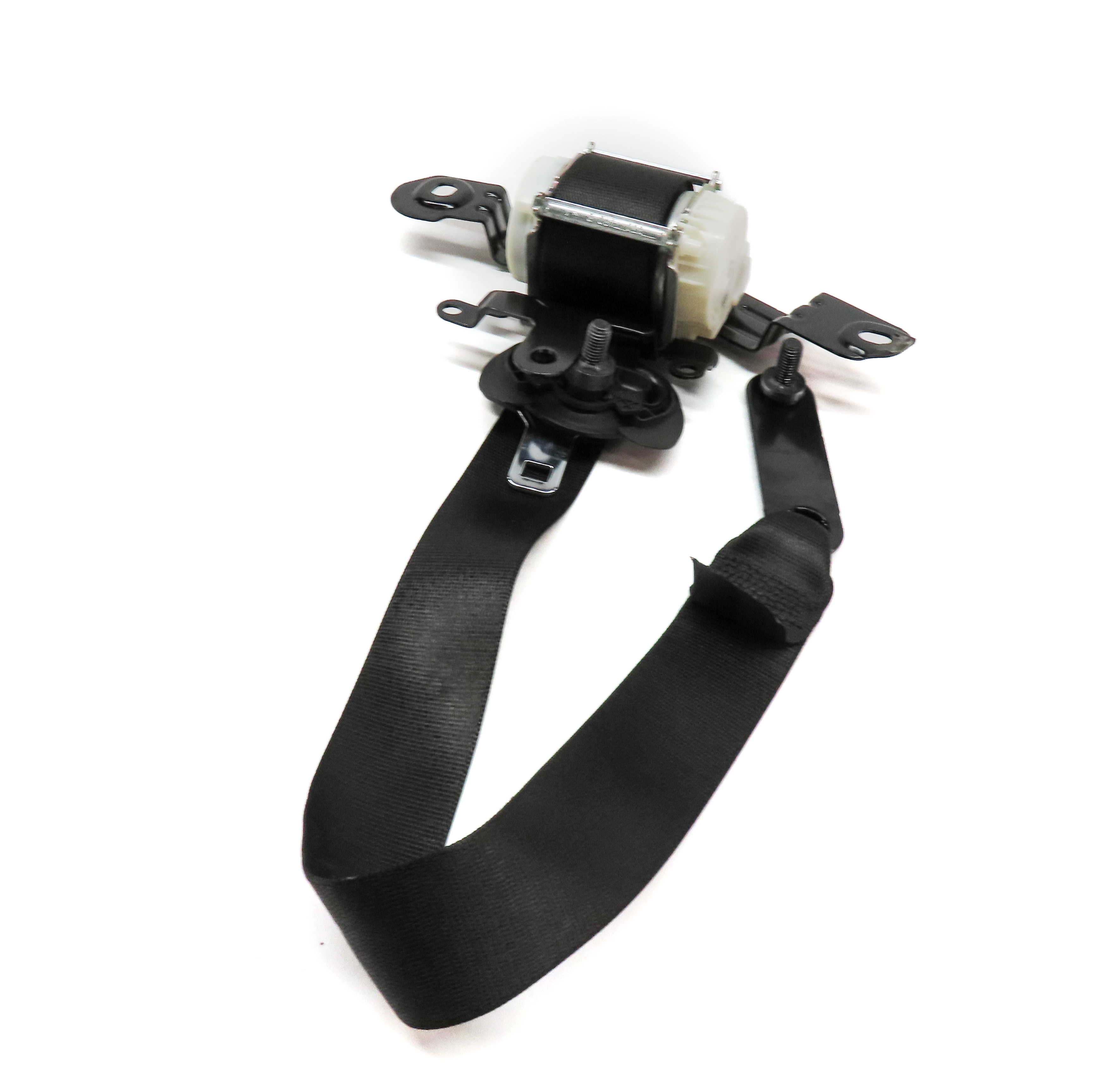 2011 BMW 535XiGT (F07) REAR RIGHT SEAT SEATBELT RETRACTOR (BLACK) — exact item pictured
